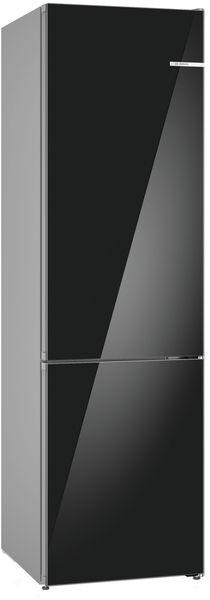 Bosch KGN39LBCF Frigorífico 203 cm. Cristal Negro