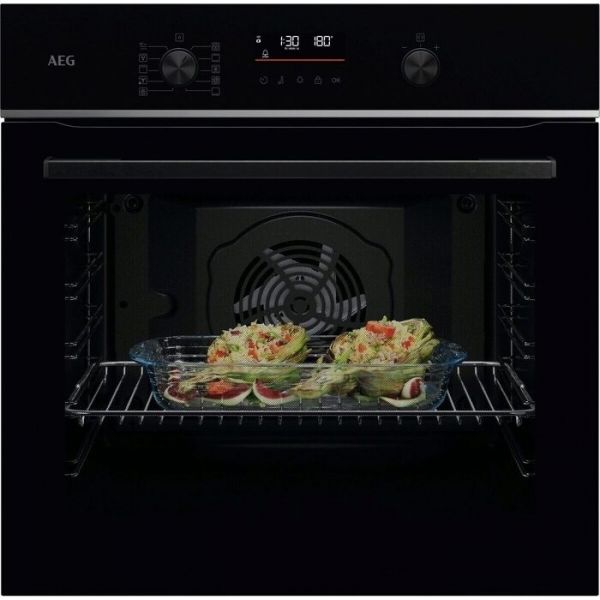 Horno AEG OU5PB41WSB Cristal Negro Pirólisis Wifi
