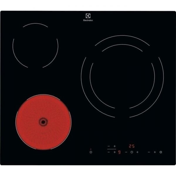 Placa Vitrocerámica ELECTROLUX LR633CK 3f Sin Marco