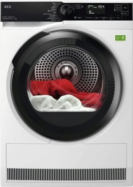 Secadora AEG TR839T4PBCP Blanco 9Kg A+++ Vapor