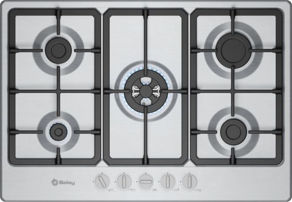 Balay 3ETX576CB Placa Gas 75 cm.