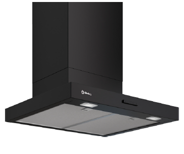 Balay 3BC864MM Campana Decorativa Pared Box 60x50x6cm Negro Mate