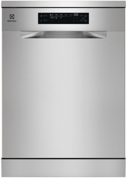 Lavavajillas libre instalación 60 cm - ELECTROLUX ESM48400SX, 14 servicios, 8 programas, 60 cm, INOX