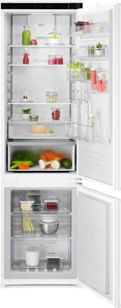 Frigo Combi Integrable No Frost AEG TCTCS191ES Alto 188,4cm x 54,6cm Clase E Blanco | 269, Multiflow, Maxibox, TwinTech, Extrazone