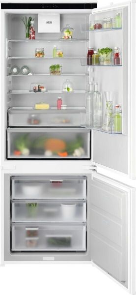 AEG NSC7T751ES Frigorífico Combi No Frost congelador Integrado 375 L Blanco