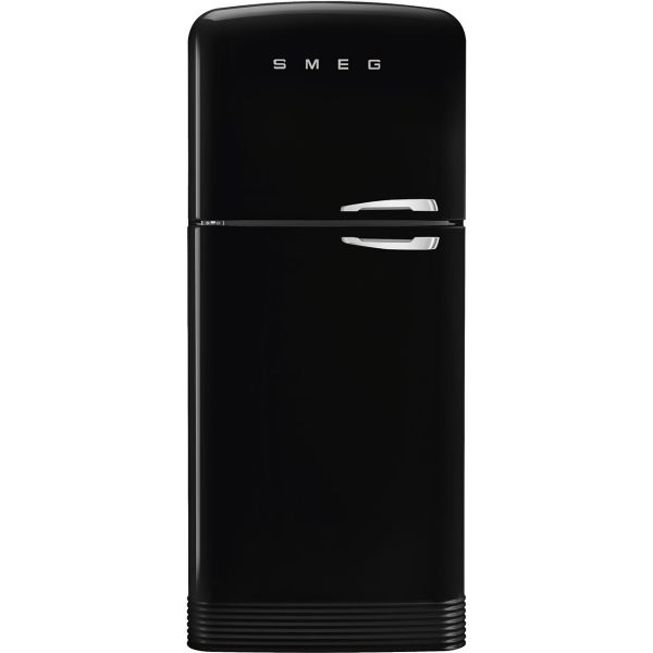 SMEG FAB50LBL5 Frigorífico Libre instalación Doble puerta, Negro