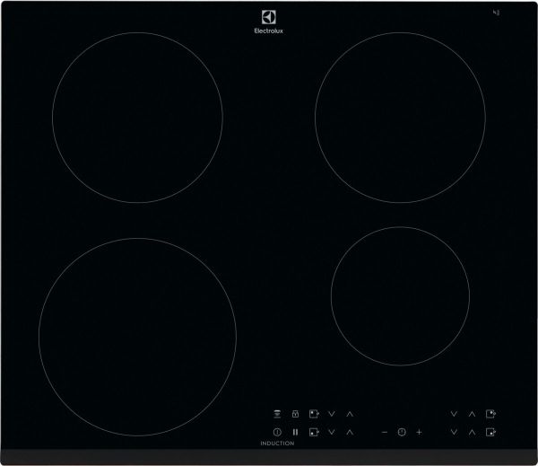 Electrolux LIT6043 Placa de inducción de 60 cm, Negro