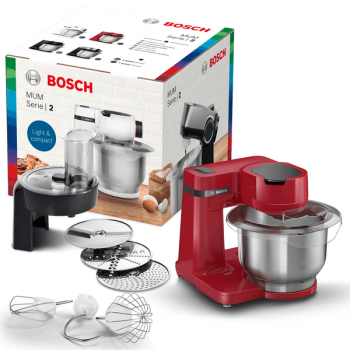 Bosch MUMS2ER01 Robot de Cocina Rojo