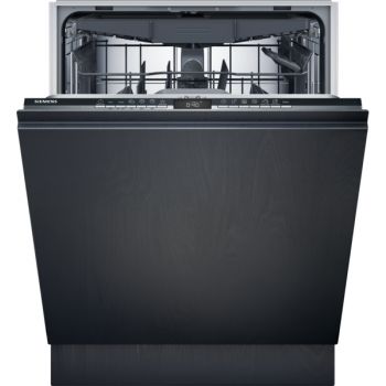 Vista frontal del lavavajillas integrable Siemens SN73HX10VE 