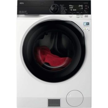 Vista general lavadora secadora AEG LWR9816O1C 