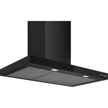 Campana decorativa Bosch de 90cm y negro mate modelo DWB97DN60