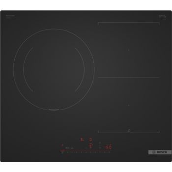 Vista principal de la placa de inducción Bosch modelo PVJ61AHC1E