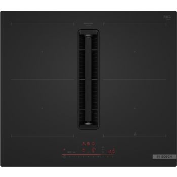 Vista principal de la inducción con extractor Bosch modelo PVQ61AH26E