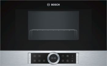 Bosch BEL634GS1 Microondas con Tecnología Innowave Maxx Apertura Izquierda