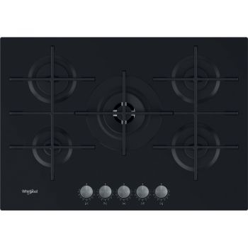 Whirlpool GOWL 728/NB Placa gas 73 cm.