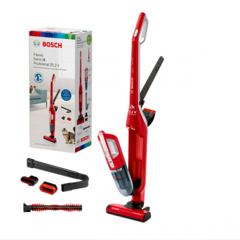 Bosch BBH3ZOO25 Aspiradora sin cable Flexxo Rojo 25.2V
