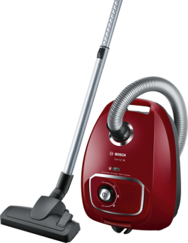 Bosch BGLS4X201 Aspirador con bolsa Rojo