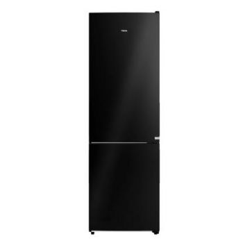 Vista frontal principal del frigorífico TEKA RBF 44630 BK color negro.