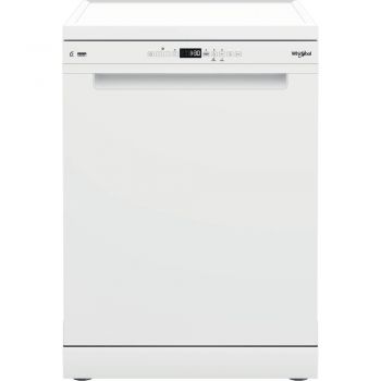 Lavavajillas blanco de libre instalación Whirlpool de 60cm modelo W7F HP43
