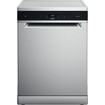 Lavavajillas libre instalación Whirlpool color inox 60cm modelo WFC 3C34 P X