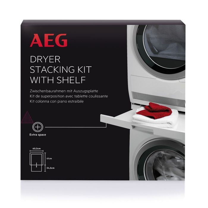 AEG SKP11GW Accesorio de unión lavadora - secadora con mesa extraible
