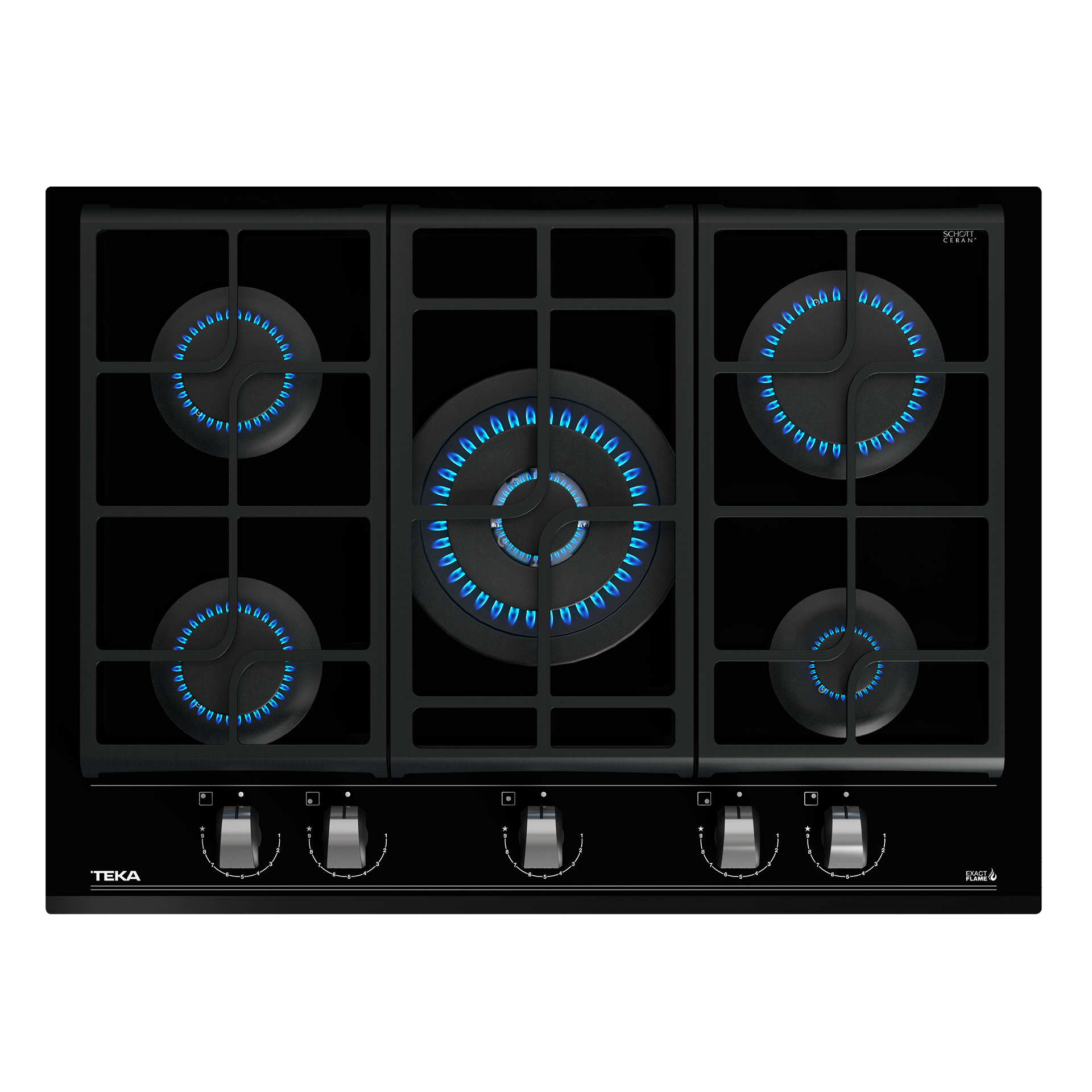 TEKA GZC 75330 XBB Gas Natural Exact Flame 70 cm.