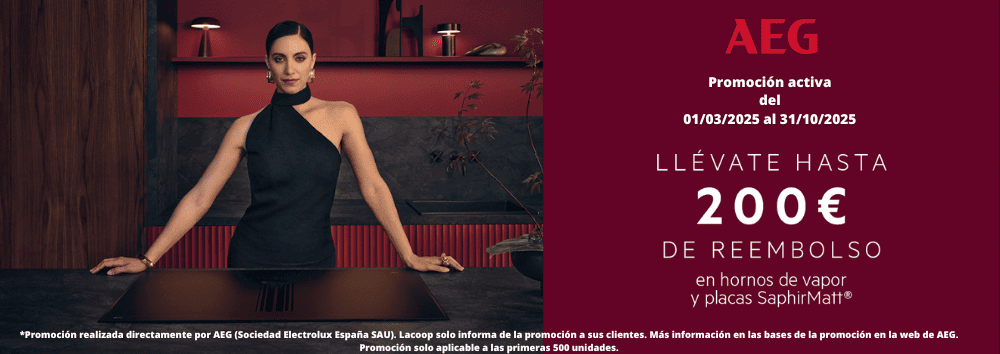 Promoción AEG Cocción Premium 2025