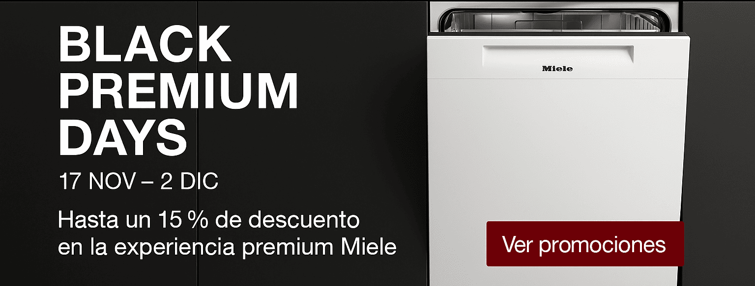 Black Premium Days de Miele: Calidad Superior con Hasta un 15 % de Descuento