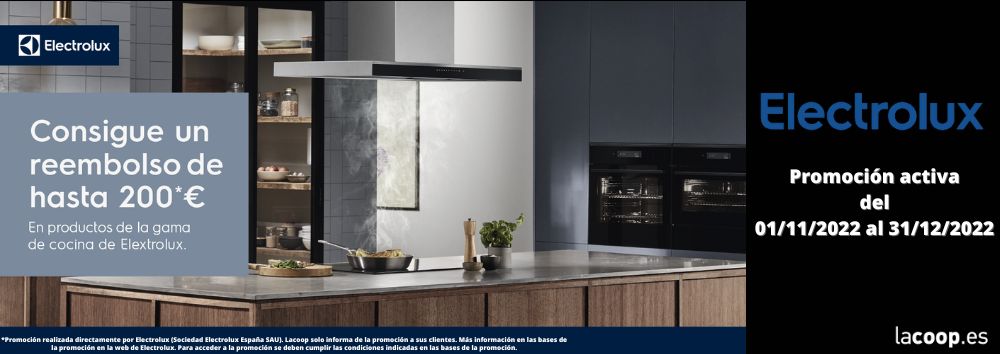 Promoción Kitcken de Electrolux - Diciembre 2022