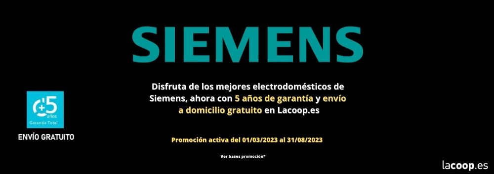 5 años garantía SIEMENS