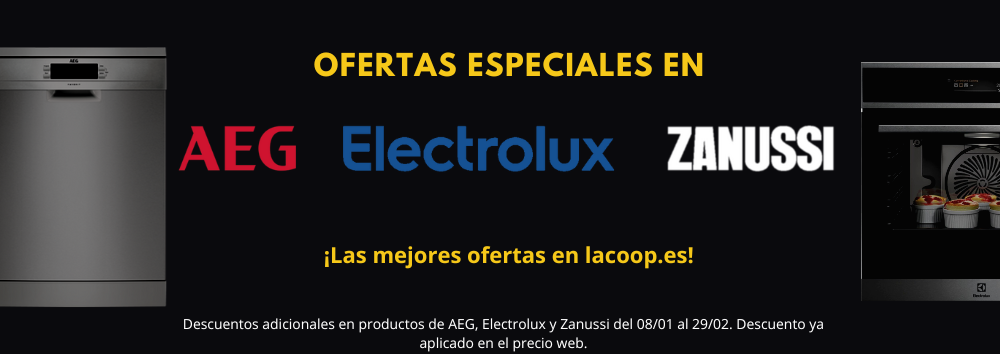 Ofertas AEG-Electrolux-Zanussi
